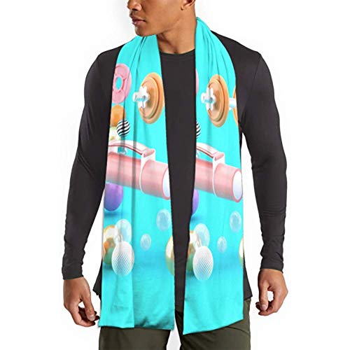 H.D. Bufanda de algodón para hombre y mujer, dispositivos de fitness, medias de pelotas de colores en longitudes, sencillos, cálidos, suaves para hombre H.D. Bufanda de algodón para hombre y mujer, dispositivos de fitness, medias de pelotas de colores en longitudes, sencillos, cálidos, suaves para hombre