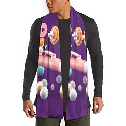 H.D. Bufanda de algodón para hombre y mujer, dispositivos de fitness, medias de pelotas de colores en longitudes, sencillos, cálidos, suaves para hombre H.D. Bufanda de algodón para hombre y mujer, dispositivos de fitness, medias de pelotas de colores en longitudes, sencillos, cálidos, suaves para hombre