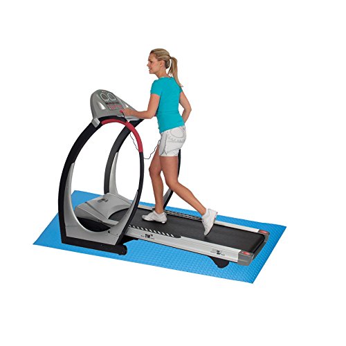 HD Fitness FM2000BLU Esterilla de Yoga Antideslizante - Colchoneta Antideslizante para Gimnasio, Pilates, máquinas para Hacer Ejercicio - Color Azul - 200x100cm