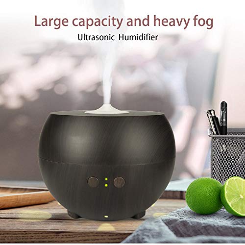 HDFIER ambientador humidificador coche Humidificador Aceites Esenciales Difusor Aromaterapia Ultrasonico Grano de madera caliente extensión creativa fragancia spray madera ligera grano