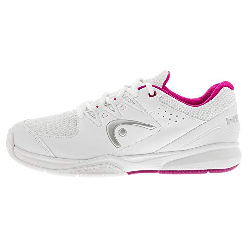 Head Brazer 2.0, Zapatillas de Tenis Mujer, Blanco (White/Violet Whvi), 39 EU