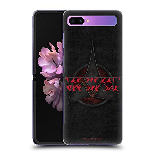 Head Case Designs Oficial Star Trek El Honor es más Importante Que la Vida Klingon Quotes Carcasa rígida Compatible con Samsung Galaxy Z Flip Head Case Designs Oficial Star Trek El Honor es más Importante Que la Vida Klingon Quotes Carcasa rígida Compatible con Samsung Galaxy Z Flip