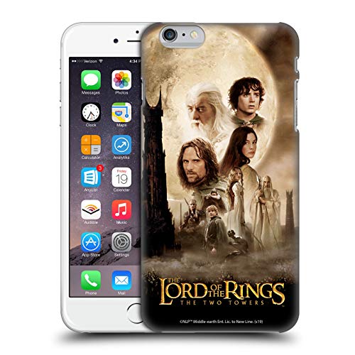 Head Case Designs Oficial The Lord of The Rings: The Two Towers Main Posters Carcasa rígida Compatible con Apple iPhone 6 Plus/iPhone 6s Plus