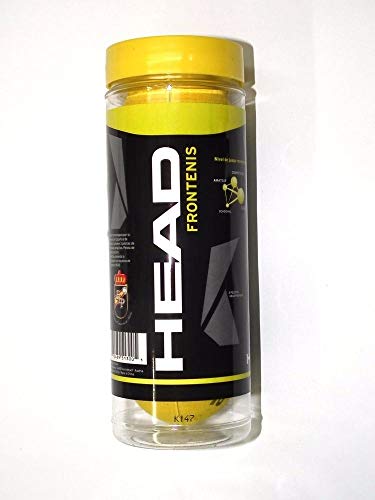 Head Frontenis Bote, Hombre, Amarillo, 3 Pelotas Head Frontenis Bote, Hombre, Amarillo, 3 Pelotas