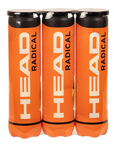 HEAD Radical - Pelota de tenis, color amarillo (Paquete triple) HEAD Radical - Pelota de tenis, color amarillo (Paquete triple)