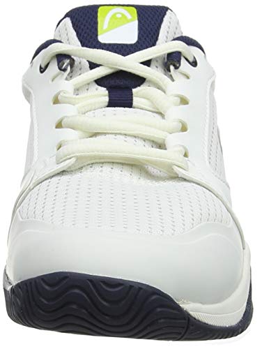 Head Sprint 2.5 Junior Zapatillas de Tenis Unisex Niños, Blanco (White/Dark Blue Whdb), 36.5 EU Head Sprint 2.5 Junior Zapatillas de Tenis Unisex Niños, Blanco (White/Dark Blue Whdb), 36.5 EU