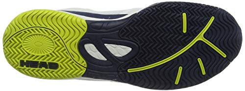 Head Sprint 2.5 Junior Zapatillas de Tenis Unisex Niños, Blanco (White/Dark Blue Whdb), 36.5 EU Head Sprint 2.5 Junior Zapatillas de Tenis Unisex Niños, Blanco (White/Dark Blue Whdb), 36.5 EU