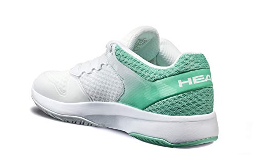 Head Sprint Team 3.0, Zapatillas de Tenis Mujer, Blanco (White/Teal White), 41 EU