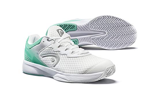 Head Sprint Team 3.0, Zapatillas de Tenis Mujer, Blanco (White/Teal White), 41 EU