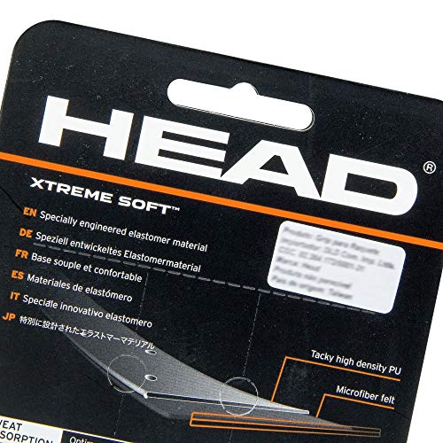 Head Xtremesoft Overgrip de Tenis, Unisex Adulto, Negro, S