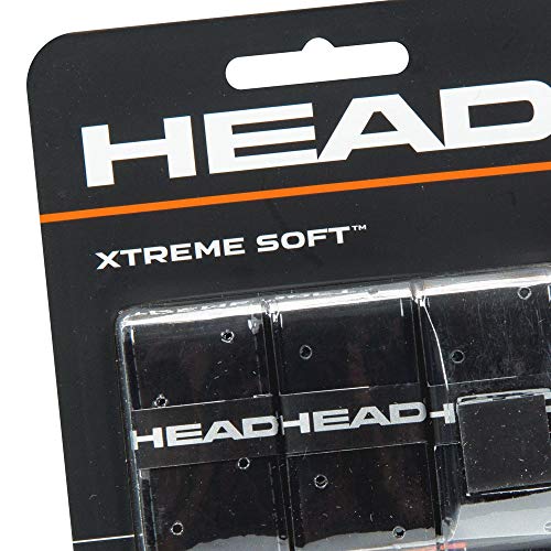 Head Xtremesoft Overgrip de Tenis, Unisex Adulto, Negro, S