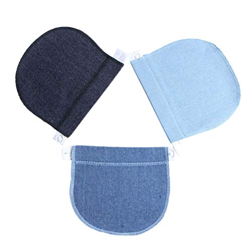 Healifty 3 Piezas Extensores de Cintura de Embarazo Alargador de Cintura Extensor de Cintura para Mujeres Embarazadas (Azul Marino, Azul Marino y Azul Claro) Healifty 3 Piezas Extensores de Cintura de Embarazo Alargador de Cintura Extensor de Cintura para Mujeres Embarazadas (Azul Marino, Azul Marino y Azul Claro)