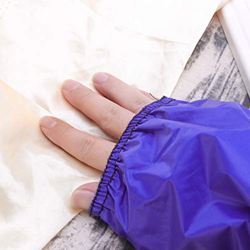 Healifty Protectora Brazo Manga Impermeable Cocina Manga elástica Manguito Brazalete Accesorios de Cocina (Azul)