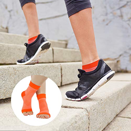 HEALLILY Mangas de Compresión para Los Pies Calcetines de Fascitis Plantar Protectores de Tobillo Deportivos Mangas de Arco de Recuperación Almohadillas de Apoyo para El Tobillo para HEALLILY Mangas de Compresión para Los Pies Calcetines de Fascitis Plantar Protectores de Tobillo Deportivos Mangas de Arco de Recuperación Almohadillas de Apoyo para El Tobillo para