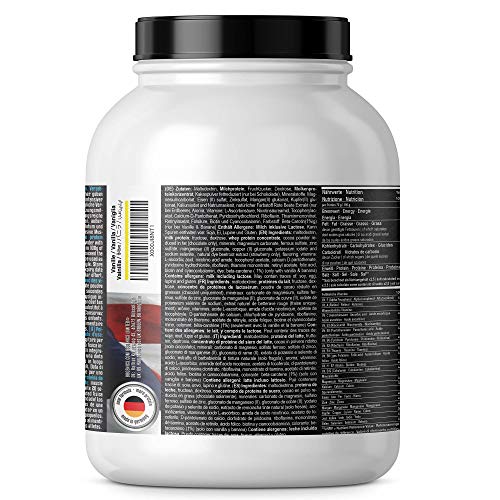 Heavy Weight Gainer, hidratos de carbono y proteínas, suplementos dietéticos BBGENICS, 1000g vainilla