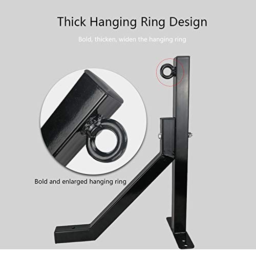 HEcSHENG Mount Hanger Heavy Boxing Wall Gancho de Hierro Saco de Boxeo MMA Training Muay Thai Saco de Boxeo Soporte Boxing Bag Hangers Mount Gym Soporte de sujeción Interior al Aire Libre