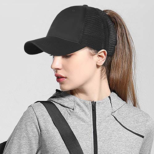 heekpek Gorra de Béisbol Casual Hats Hip-Hop Sombrero Sol al Aire Libre Tenis Deporte Golf Verano para Hombre Mujer Chico Media Tejido de Transpirable