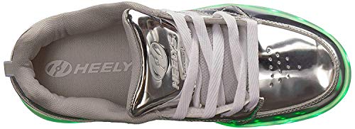 Heelys, Zapatillas de Deporte, Plateado (Silver Chrome 000), 33 EU Heelys, Zapatillas de Deporte, Plateado (Silver Chrome 000), 33 EU