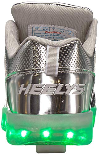 Heelys, Zapatillas de Deporte, Plateado (Silver Chrome 000), 33 EU