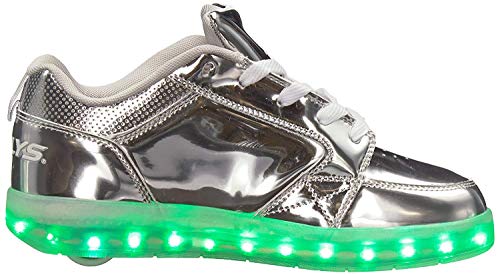 Heelys, Zapatillas de Deporte Unisex Adulto, Plateado (Silver Chrome 000), 38 EU