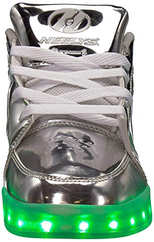 Heelys, Zapatillas de Deporte Unisex Adulto, Plateado (Silver Chrome 000), 38 EU Heelys, Zapatillas de Deporte Unisex Adulto, Plateado (Silver Chrome 000), 38 EU