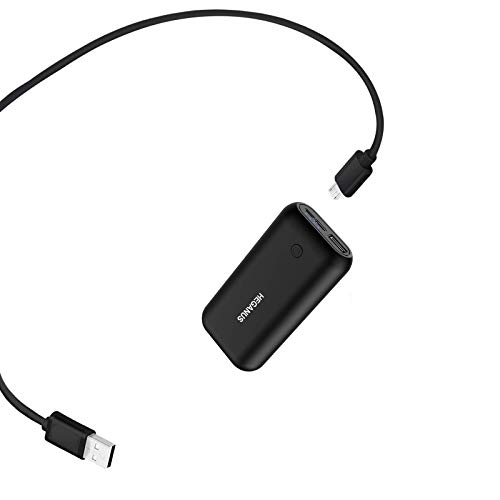 Heganus Powerbank 10000mAh, Mini batería Externa portátil con Salida Dual de 5V / 2.4A, práctico Banco de energía con Cable, batería Externa Ligera para iPhone, Samsung Galaxy, iPad, Huawei Heganus Powerbank 10000mAh, Mini batería Externa portátil con Salida Dual de 5V / 2.4A, práctico Banco de energía con Cable, batería Externa Ligera para iPhone, Samsung Galaxy, iPad, Huawei