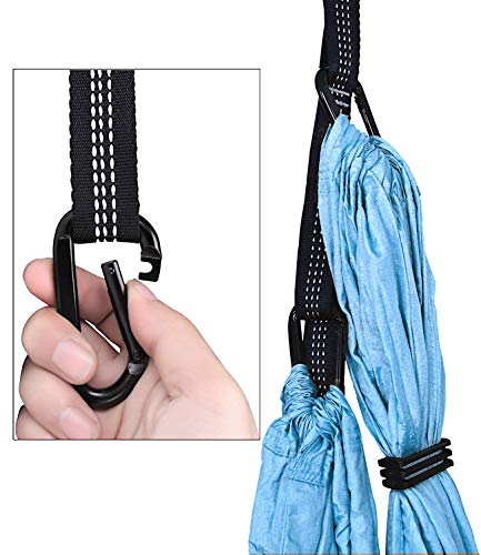 HELIZ Columpio de Yoga Aéreo & Fitness | Juego Completo | Mosquetones de Bordes Lisos | Hamaca Yoga Aéreo para Hogar, Gimnasio, al Aire Libre (Azul) HELIZ Columpio de Yoga Aéreo & Fitness | Juego Completo | Mosquetones de Bordes Lisos | Hamaca Yoga Aéreo para Hogar, Gimnasio, al Aire Libre (Azul)