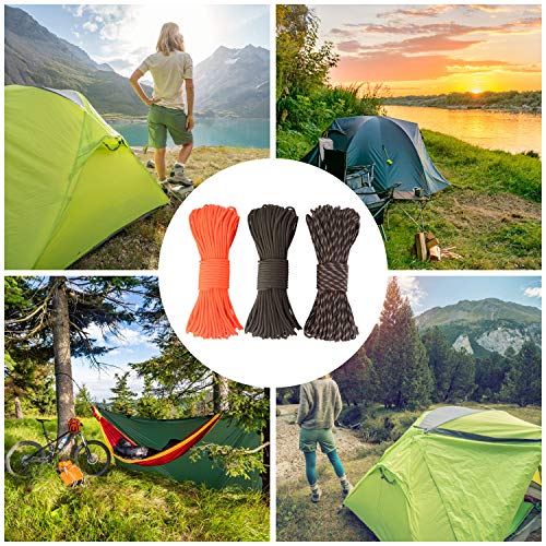 HellDoler Cuerda Paracord,30 Metros de Nylon Cuerda de Supervivencia para Camping y Otra Actividades al Aire Libre (Ejercito Verde) HellDoler Cuerda Paracord,30 Metros de Nylon Cuerda de Supervivencia para Camping y Otra Actividades al Aire Libre (Ejercito Verde)
