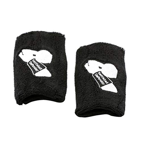 Hellery 1 Par de Protector de Muñeca Negro para Atletismo Hellery 1 Par de Protector de Muñeca Negro para Atletismo