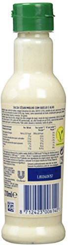 Hellmann's Salsa para Ensaladas César - Paquete de 8 x 210 ml: Total: 1680 ml