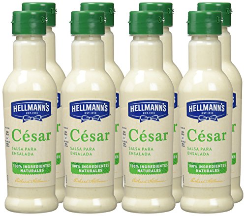 Hellmann's Salsa para Ensaladas César - Paquete de 8 x 210 ml: Total: 1680 ml