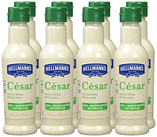 Hellmann's Salsa para Ensaladas César - Paquete de 8 x 210 ml: Total: 1680 ml Hellmann's Salsa para Ensaladas César - Paquete de 8 x 210 ml: Total: 1680 ml