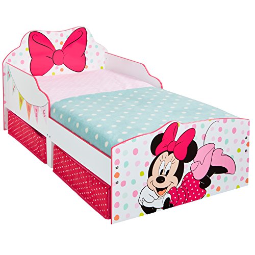 Hello Home Cama Infantil de Madera con Cajón Inferior, Blanco, 142 x 77 x 63 cm Hello Home Cama Infantil de Madera con Cajón Inferior, Blanco, 142 x 77 x 63 cm