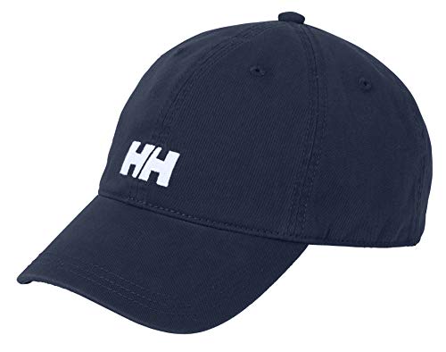 Helly Hansen Logo Cap Gorra Unisex 100% algodón para protegerse del Sol Durante Actividades al Aire Libre, Hombre, Azul (Marino), STD Helly Hansen Logo Cap Gorra Unisex 100% algodón para protegerse del Sol Durante Actividades al Aire Libre, Hombre, Azul (Marino), STD