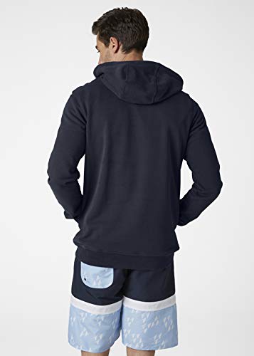 Helly Hansen Logo Hoodie - Sudadera para Hombre con Capucha, Sudadera Casual de Algodón para Uso Diario y Actividades Al Aire Libre