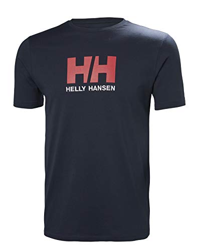 Helly Hansen Logo T-shirt Camiseta de manga corta hecha de algodón, con logo HH en el pecho