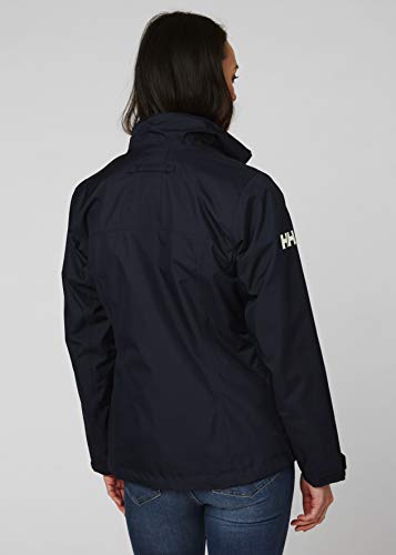 Helly Hansen W Crew Midlayer Jacket Chaqueta Impermeable, Mujer, Navy, S