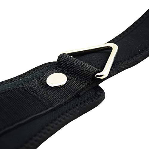 HemeraPhit Correas de tobillo para máquina de cable, gimnasio, entrenamiento, tobilleras acolchadas para ejercicio de piernas HemeraPhit Correas de tobillo para máquina de cable, gimnasio, entrenamiento, tobilleras acolchadas para ejercicio de piernas