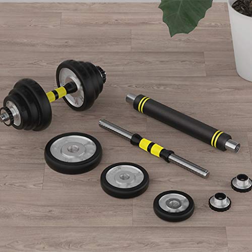 Hemy Mancuernas Mancuerna En Caja Plateada Juego De 2 Mancuernas Ajustables con Cubierta Protectora De Goma Mancuernas Core Fitness Equipo De Fitness De Doble Propósito con Barra Y Mancuernas Hemy Mancuernas Mancuerna En Caja Plateada Juego De 2 Mancuernas Ajustables con Cubierta Protectora De Goma Mancuernas Core Fitness Equipo De Fitness De Doble Propósito con Barra Y Mancuernas