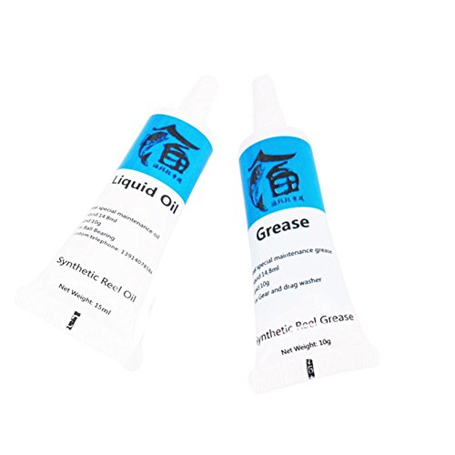 Heoolstranger 14.8ml Lubricante Especial para Rodamientos De Aceite De Carrete De Pesca, Engranaje De Precisión De Carrete Grasa De Carrete para Discos De Metal Estriado Carrete Fijo Y Best Service