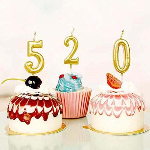 Her Kindness 10 Piezas de Velas de Números de Cumpleaños Velas de Tartas Topper de Pastel Dorado de Número 0-9 Pastel de Cumpleaños Adornospara /1 Piezas Tarjeta de Cumpleaños Pentagram (Dorado) Her Kindness 10 Piezas de Velas de Números de Cumpleaños Velas de Tartas Topper de Pastel Dorado de Número 0-9 Pastel de Cumpleaños Adornospara /1 Piezas Tarjeta de Cumpleaños Pentagram (Dorado)