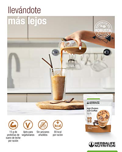 Herbalife - Proteina sabor a Café Helado - High Protein Iced Coffee Latte macchiato 308 g Herbalife - Proteina sabor a Café Helado - High Protein Iced Coffee Latte macchiato 308 g