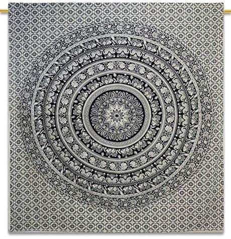 Hermosa christmasTwin Hippie Tapiz Tapiz Doble Blanco y Negro Hippie Mandala elefante Tapiz playa india tradicional tiro arte de la pared del dormitorio de la universidad de Bohemia colgante de pared de Boho gemelas Colcha Tapices Hermosa christmasTwin Hippie Tapiz Tapiz Doble Blanco y Negro Hippie Mandala elefante Tapiz playa india tradicional tiro arte de la pared del dormitorio de la universidad de Bohemia colgante de pared de Boho gemelas Colcha Tapices