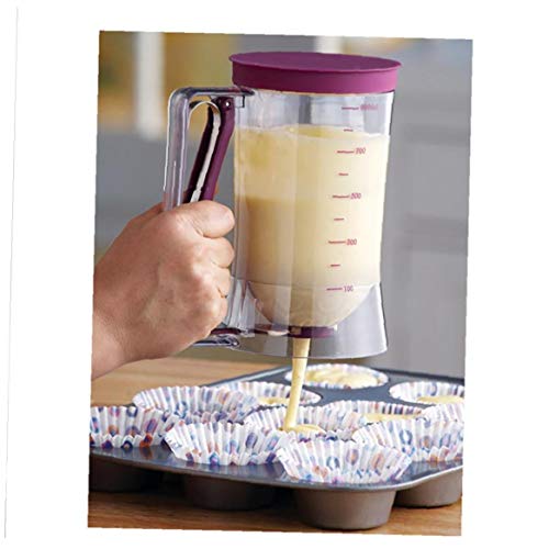 Herramienta Dispensador 1pc Magdalena Talud Con La Etiqueta De Medición Fácil Limpieza: Sin Goteo Del Dispensador 900 Ml Masa Capacidad Conveniente Herramienta Dispensador 1pc Magdalena Talud Con La Etiqueta De Medición Fácil Limpieza: Sin Goteo Del Dispensador 900 Ml Masa Capacidad Conveniente