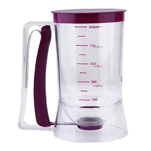 Herramienta Dispensador 1pc Magdalena Talud Con La Etiqueta De Medición Fácil Limpieza: Sin Goteo Del Dispensador 900 Ml Masa Capacidad Conveniente Herramienta Dispensador 1pc Magdalena Talud Con La Etiqueta De Medición Fácil Limpieza: Sin Goteo Del Dispensador 900 Ml Masa Capacidad Conveniente