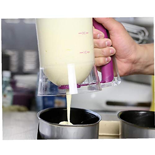Herramienta Dispensador 1pc Magdalena Talud Con La Etiqueta De Medición Fácil Limpieza: Sin Goteo Del Dispensador 900 Ml Masa Capacidad Conveniente Herramienta Dispensador 1pc Magdalena Talud Con La Etiqueta De Medición Fácil Limpieza: Sin Goteo Del Dispensador 900 Ml Masa Capacidad Conveniente