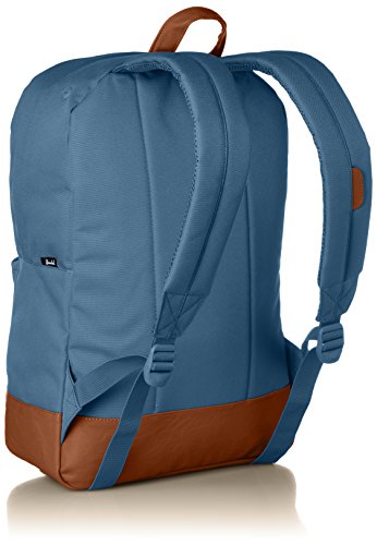 Herschel Supply Co. Patrimonio mochila, Stellar/Tan Synthetic Leather (azul) - 10007-01334-OS