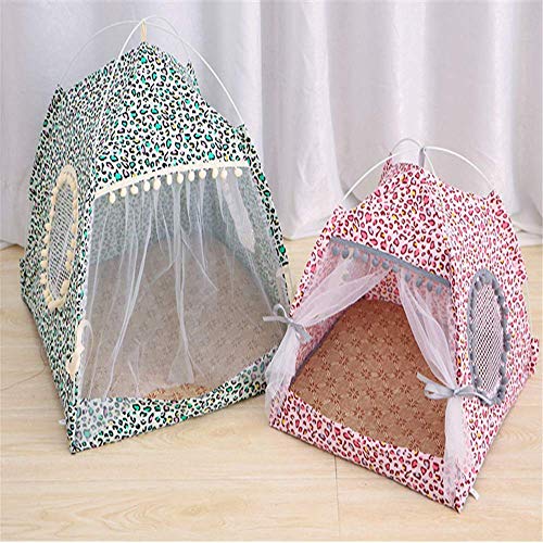 Hey shop El verano de la arena de gato pequeño perro verano gato pequeña tienda de campaña caseta extraíble y lavable plegable nido para mascotas Hey shop El verano de la arena de gato pequeño perro verano gato pequeña tienda de campaña caseta extraíble y lavable plegable nido para mascotas