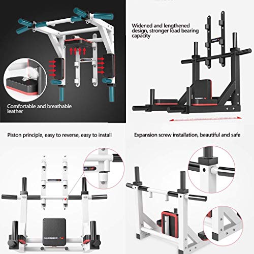 HFYAK Fitness Pull Up Bar Doorway Chin-up Bars Barra Horizontal Fuerza del Equipo doméstico Peso de Carga 500 kg