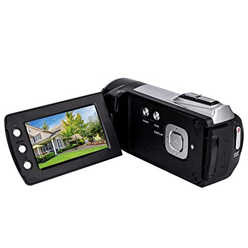 HG5162 Cámara de Video Digital 1080P FHD Videocámara / 2,7" Pantalla TFT LCD / 270 Grados de videocámara giratoria para niños/Principiantes/Ancianos